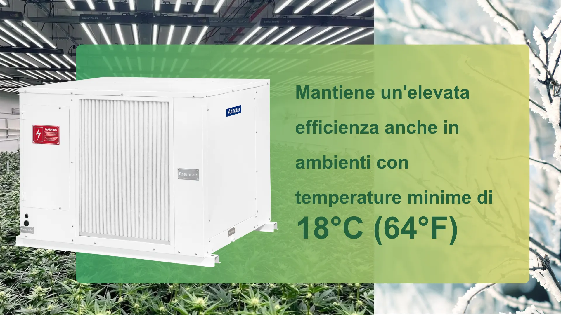 Altaqua-commercial-grow-room-dehumidifier-Reliable-Operation